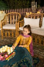 Areeb – Embroidered Cotton Lawn 3-Piece Pakistani Dress for Girls | Triple - Image 5