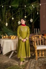 Kainat – Embroidered Cotton Lawn 3-Piece Pakistani Dress for Girls | Triple - Image 4