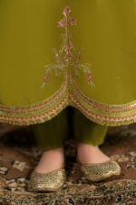 Kainat – Embroidered Cotton Lawn 3-Piece Pakistani Dress for Girls | Triple - Image 7