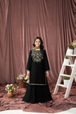 Mahrosh – Embroidered Cotton Lawn 3-Piece Pakistani Dress for Girls | Triple - Image 2