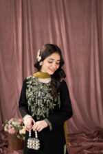 Mahrosh – Embroidered Cotton Lawn 3-Piece Pakistani Dress for Girls | Triple - Image 3