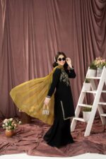 Mahrosh – Embroidered Cotton Lawn 3-Piece Pakistani Dress for Girls | Triple - Image 4
