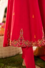 Sonam – Embroidered Cotton Lawn 3-Piece Pakistani Dress for Girls | Triple - Image 4