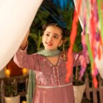 Arshiya – Embroidered Cotton Lawn 3-Piece Pakistani Dress for Girls | Triple