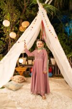 Arshiya – Embroidered Cotton Lawn 3-Piece Pakistani Dress for Girls | Triple - Image 3