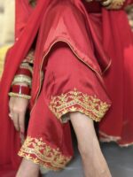 Rozen – Elegant Red Luxury Pret 3-Piece with Embroidery for Women | Triple - Image 6