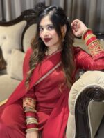 Rozen – Elegant Red Luxury Pret 3-Piece with Embroidery for Women | Triple - Image 10