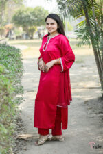 Rosa – Samu Silk Weightless Luxury Pret 3-Piece Set for Women | Triple Bangladesh - Image 3