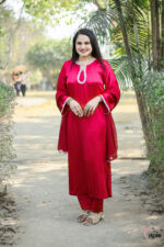 Rosa – Samu Silk Weightless Luxury Pret 3-Piece Set for Women | Triple Bangladesh - Image 2