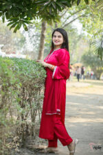 Rosa – Samu Silk Weightless Luxury Pret 3-Piece Set for Women | Triple Bangladesh - Image 5